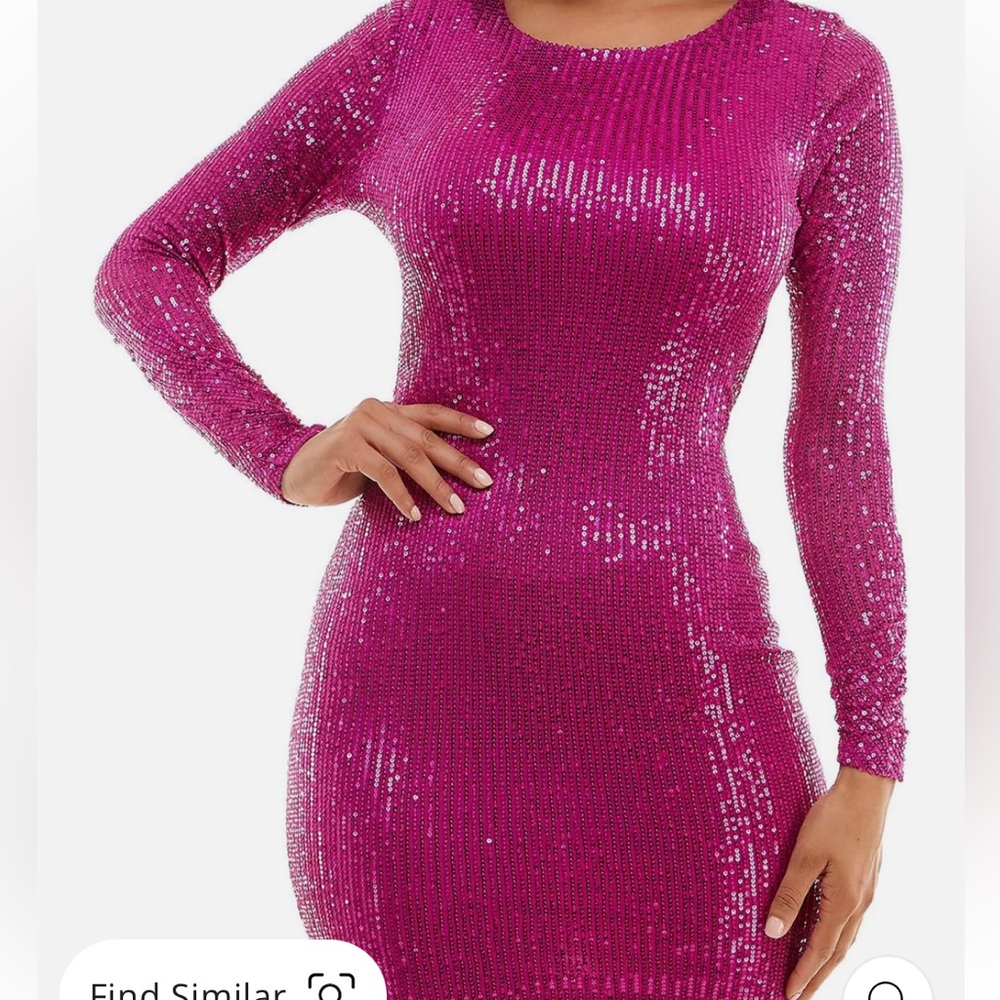 Bebe sequins dress